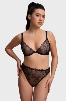 Женский черный бюстгальтер Черный 70C brabrabra SLZ29101064