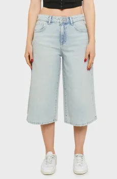 Женские голубые джинсовые шорты Голубой 36 Tally Weijl SPADEJOODY