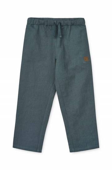 Детские бюки с примесью льна Liewood Orlando Linen Pants однотонные