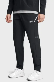 Мужские черные спортивные брюки UA Woven Utility Pants Черный S Under Armour 1389256-001