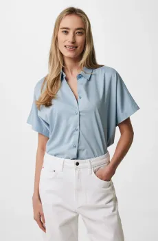 Женская голубая блуза Голубой XS Mexx MF006103141W