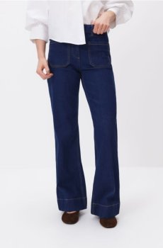Reserved - Джинси flare - синій - 827IU-55J