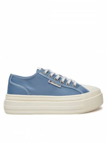 Tommy Jeans Кеди Foxing EN0EN02713 Голубий Tommy Jeans Кеди Foxing EN0EN02713 Голубий
