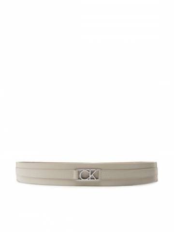 Calvin Klein Пояс на талію Re-Lock 4Cm Belt K60K610500 Бежевий Calvin Klein Пояс на талію Re-Lock 4Cm Belt K60K610500 Бежевий