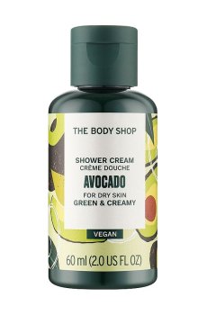 Крем-гель для душа The Body Shop Avocado Shower Cream Авокадо, 60 мл