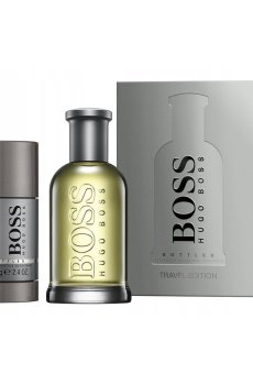 Парфюмированный набор мужской Hugo Boss Boss Bottled (туалетная вода, 100 мл + дезодорант-сток, 75 мл)
