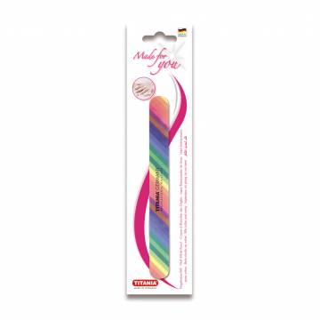 Пилка маникюрная TITANIA Rainbow,1028 Пилка маникюрная TITANIA Rainbow,1028