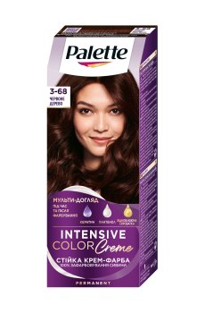 Стойкая крем-краска для волос Palette Интенсивный цвет, 3-68 Красное дерево, 110 мл