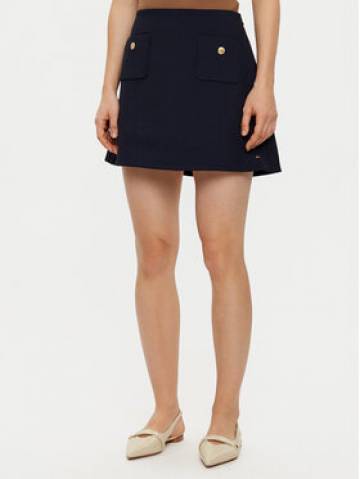 Tommy Hilfiger Cпідниця-міні WW0WW44994 Cиній Regular Fit Tommy Hilfiger Cпідниця-міні WW0WW44994 Cиній Regular Fit