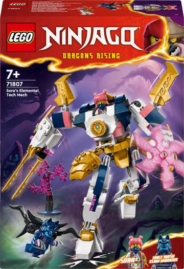 Конструктор LEGO NINJAGO Робот технічної стихії Сори (71807) Конструктор LEGO NINJAGO Робот технічної стихії Сори (71807)