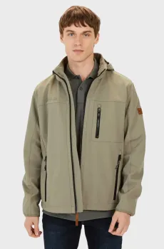 Мужская бежевая куртка Бежевый 52 Camel Active 430120-9N61-31