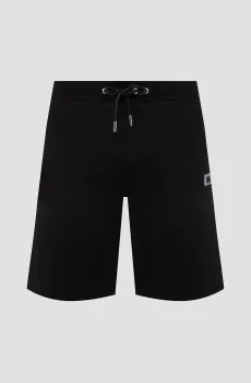 Мужские черные шорты Черный M Karl Lagerfeld 542900.705027;990