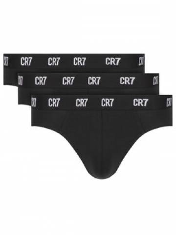 Cristiano Ronaldo CR7 Набір з 3 пар сліпів Main Basic Brief 3-Pack 8100-66-900 Чорний Cristiano Ronaldo CR7 Набір з 3 пар сліпів Main Basic Brief 3-Pack 8100-66-900 Чорний