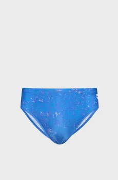 Мужские синие плавки с узором RIBBED SWIM BRIEFS Синий 85 Arena 010332-770