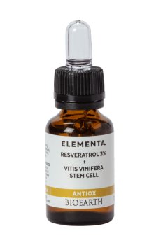 Уценка! Антиоксидантная сыворотка для лица Bioearth Elementa Antiox Resveratrol 3% Vitis Vinifera Stem Cell, 15 мл