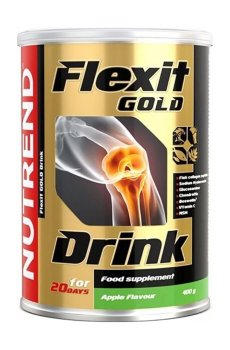Хондропротектор Nutrend Flexit Gold Drink Apple в порошке, 400 г