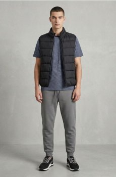 Спортивні штани джогери - середньо-сірий