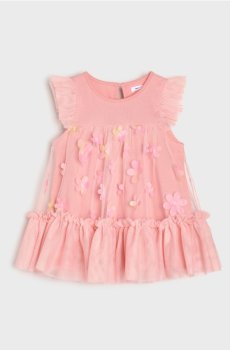 Сукня babydoll - пильно-рожевий