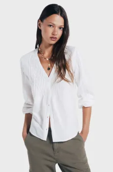Женская белая блуза Белый 38 SPRINGFIELD 6792382
