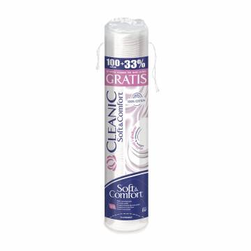 Ватные диски Cleanic Soft & Comfort, 133 шт Ватные диски Cleanic Soft & Comfort, 133 шт