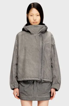 Женская серая куртка G-ORILLA Серый 40 Diesel A21227 0IQAX