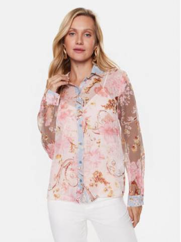 Liu Jo Сорочка CA3428 TS030 Рожевий Regular Fit Liu Jo Сорочка CA3428 TS030 Рожевий Regular Fit