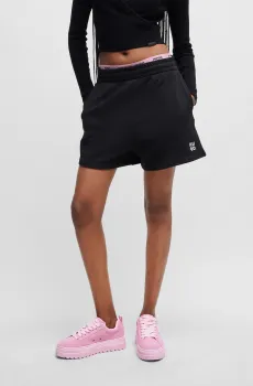 Женские черные шорты Черный XL HUGO 50516269;001