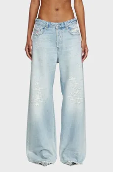 Женские голубые джинсы PANTALONI Голубой 28-32 Diesel A06925 09M53