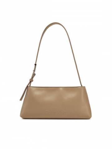 Calvin Klein Сумка Embossed Logo Shoulder Bag K60K612550 Бежевий Calvin Klein Сумка Embossed Logo Shoulder Bag K60K612550 Бежевий