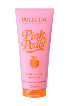 Освежающий гель для душа Weleda Pink Peach Shower Gel, 200 мл