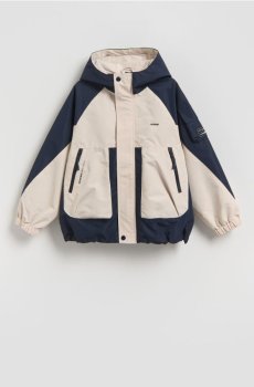 Reserved - Куртка з каптуром - темно-синій - 820HF-59X