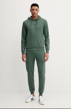 Хлопковые спортивные штаны EA7 Emporio Armani