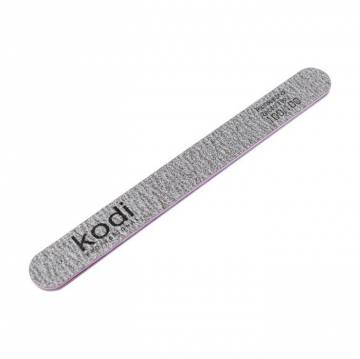 Пилка для ногтей Kodi Professional 100/100 грит прямая, коричневая, 178*19*4 мм Пилка для ногтей Kodi Professional 100/100 грит прямая, коричневая, 178*19*4 мм