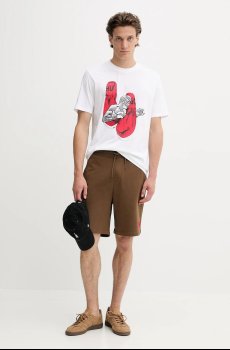 Хлопковая футболка HUGO Diboxer