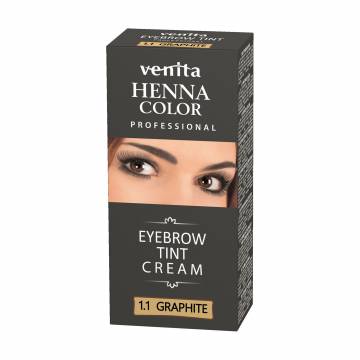 Крем-краска для бровей Venita Professional Henna Color Eyebrow Tint Cream 1.1 Graphite, 2*15 г Крем-краска для бровей Venita Professional Henna Color Eyebrow Tint Cream 1.1 Graphite, 2*15 г