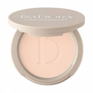 Матовая стайкая пудра для лица IsaDora The No Compromise Matte Longwear Powder 61 Cool Ivory, 7 г Матовая стайкая пудра для лица IsaDora The No Compromise Matte Longwear Powder 61 Cool Ivory, 7 г