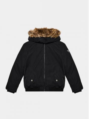 Guess Демісезонна куртка L3BL05 WFVK0 Чорний Regular Fit Guess Демісезонна куртка L3BL05 WFVK0 Чорний Regular Fit