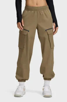 Женские оливковые спортивные брюки UA Unstoppable Cargo Pants Оливковый XS Under Armour 1386481-251