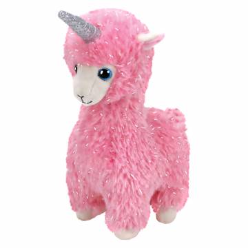 Мяка іграшка TY Beanie Babies Рожева лама-єдиноріг Лана 15 см (36282) Мяка іграшка TY Beanie Babies Рожева лама-єдиноріг Лана 15 см (36282)