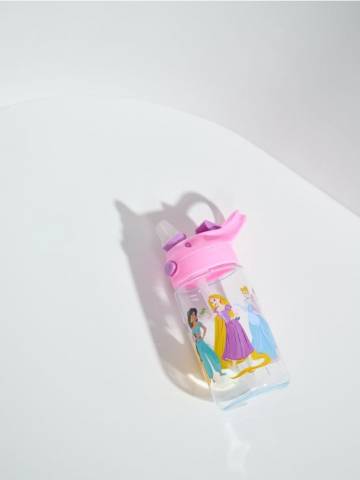 Бутилка зі соломинкою Disney Princess - різнобарвний Бутилка зі соломинкою Disney Princess - різнобарвний