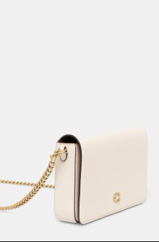 Кожаная сумочка Coach Mila Crossbody Bag With Signature Canvas