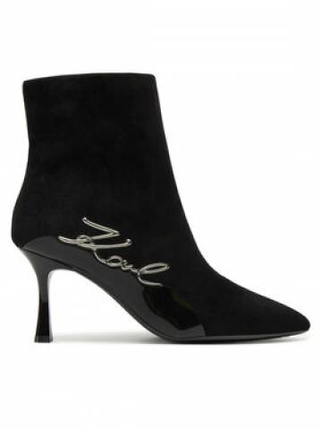KARL LAGERFELD Ботильйони KL32744 Чорний KARL LAGERFELD Ботильйони KL32744 Чорний