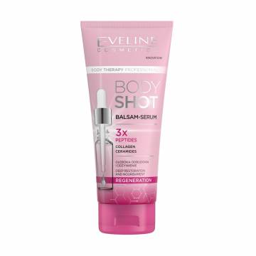 Регенерирующий бальзам-сыворотка для тела Eveline Cosmetics Body Therapy Professional Body Shot, 200 мл Регенерирующий бальзам-сыворотка для тела Eveline Cosmetics Body Therapy Professional Body Shot, 200 мл