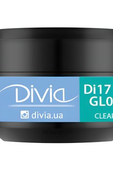 Гель для наращивания ногтей Divia Liquid Builder Gel GL01 Clear, 5 г