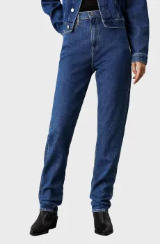 Женские темно-синие джинсы AUTHENTIC SLIM STRAIGHT Синий 24-32 Calvin Klein Jeans J20J224006