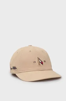 Мужская бежевая кепка SEASONAL FLAG Бежевый ONESIZE Tommy Hilfiger AM0AM13348