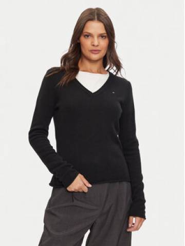 Tommy Hilfiger Светр WW0WW43505 Чорний Regular Fit