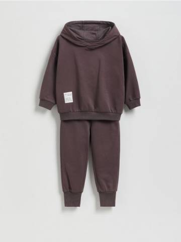 Reserved - Бавовняний комплект - червонувато-ліловий - 086FO-48X