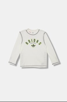 Хлопковый детский лонгслив adidas Originals
