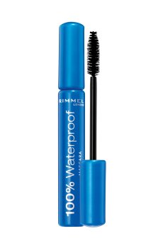 Водостойкая тушь для ресниц Rimmel 100% Waterproof Mascara Black, 8 мл